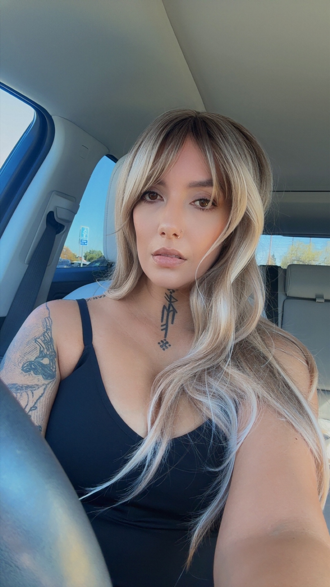 Amanda · behind the wheel